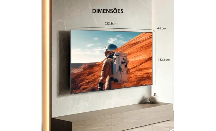 Smart TV Gamer TOSHIBA Z670R 100Z670RS 2025 - Ficheiro Técnico