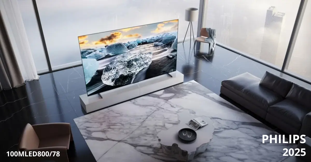 Smart TV Philips 800 2025 100MLED800/78