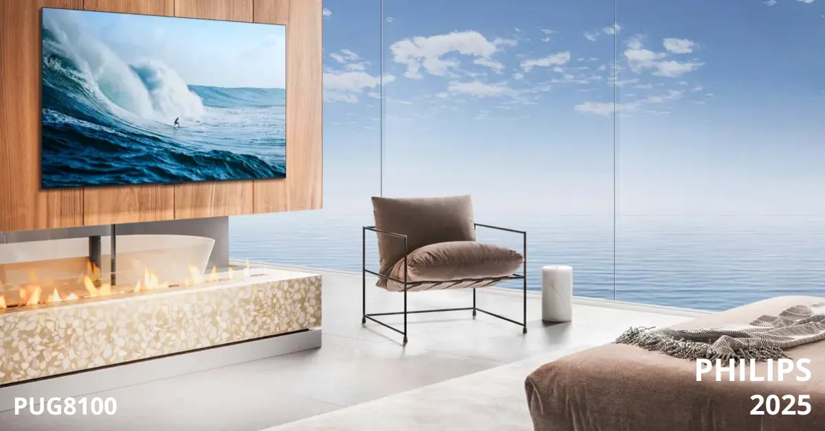 Smart TV Philips 8000 PUG8100 2025 75PUG8100/78