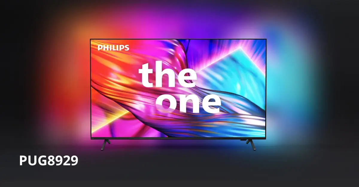 Smart TV Philips The One PUG8929 2024 55PUG8929/78 65PUG8929/78 75PUG8929/78 - Ficheiro Técnico