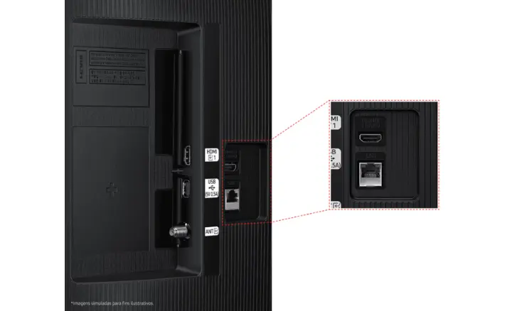 Smart TV Samsung H5000F UN32H5000FGXZD 2025 - Ficheiro Técnico