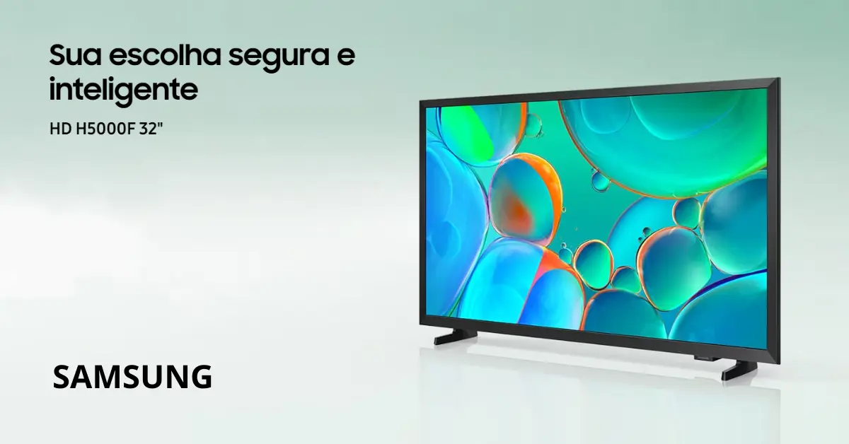 Smart TV Samsung H5000F UN32H5000FGXZD 2025 - Ficheiro Técnico