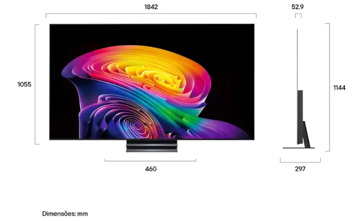 Smart TV LG OLED evo AI C6 2026 OLED83C6PSA - Ficheiro Técnico