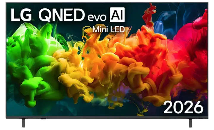 Smart TV LG QNED MiniLED evo AI 2026 65QNED80BSG - Ficheiro Técnico