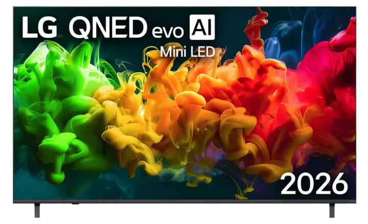 Smart TV LG QNED MiniLED evo AI 2026 75QNED80BSG - Ficheiro Técnico