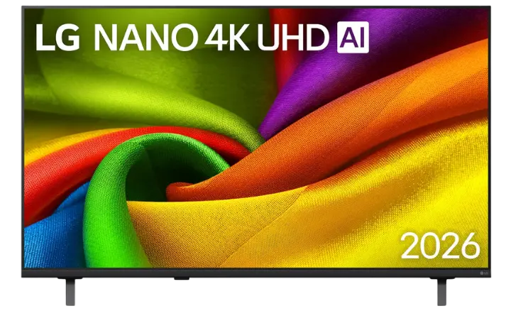Smart TV LG NANO 4K UHD AI NU850 55NU850BPSA 2026 - Ficheiro Técnico