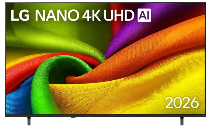 Smart TV LG NANO 4K UHD AI NU855 75NU855BPSA 2026 - Ficheiro Técnico