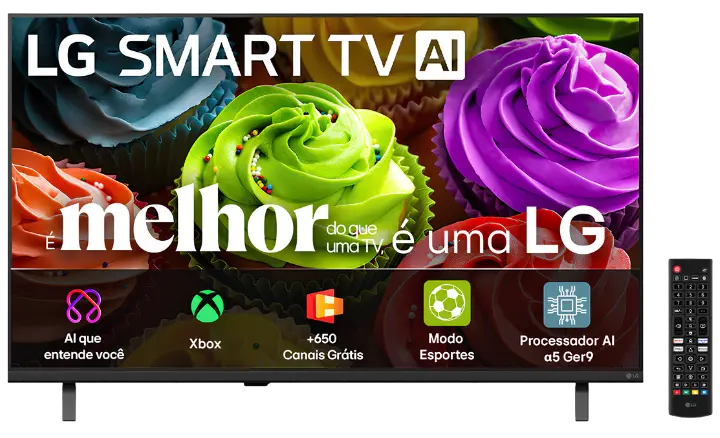 Smart TV LG AI LB650 2026 32LB650BPSA