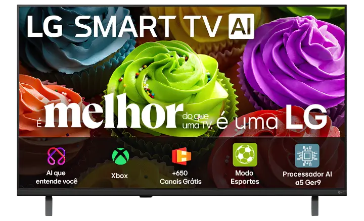 Smart TV LG AI LB650 2026 43LB6500PSB