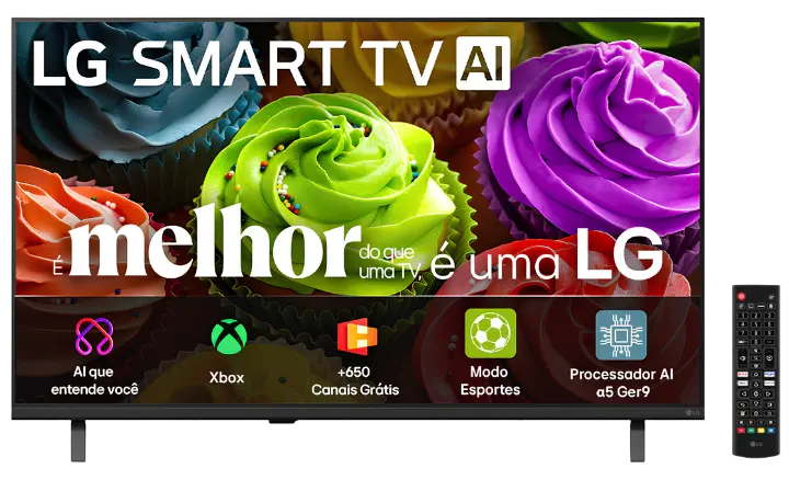 Smart TV LG AI LB650 2026 43LB6500PSB