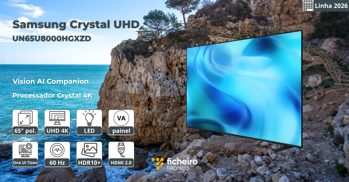 Samsung Crystal UHD UN65U8000HGXZD