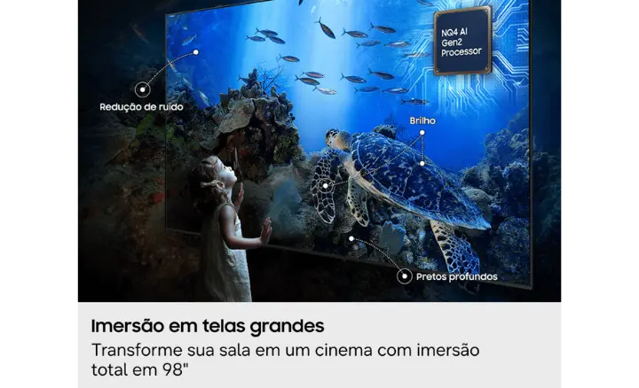 Smart TV Samsung Vision AI Crystal UHD UN98U9500HGXZD - Ficheiro Técnico