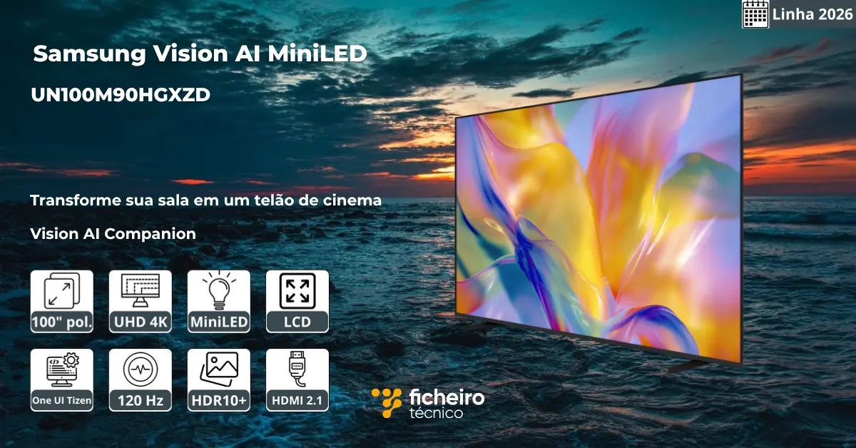 Samsung Vision AI MiniLED UN100M90HGXZD