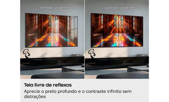 Smart TV Samsung Vision AI OLED QN77S90HAGXZD 2026 - Ficheiro Técnico